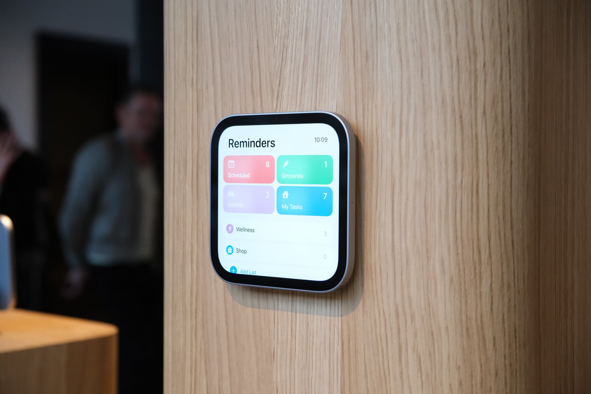 HomeView hands-on, detail